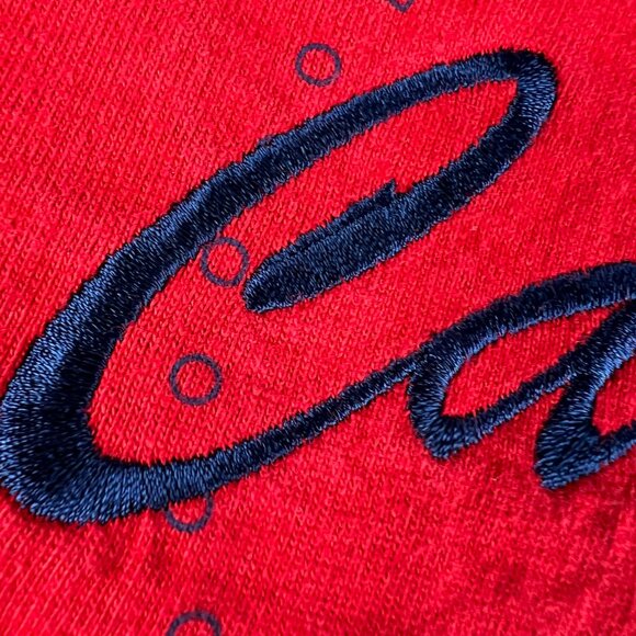 Y2K CSA MLB St Louis Cardinals Baseball Shirt Extra Large Red Embroidered Tee - Picture 5 of 14